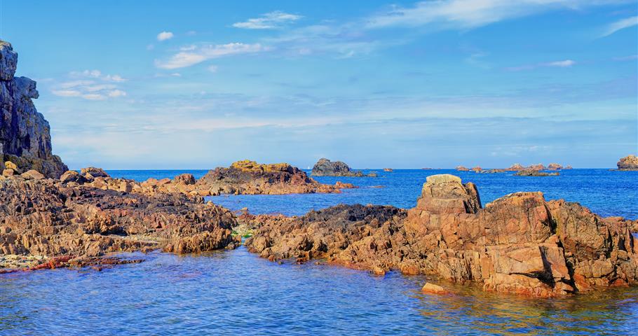 Granit Rose, proche du Village Perrosien, camping à Perros-Guirec.