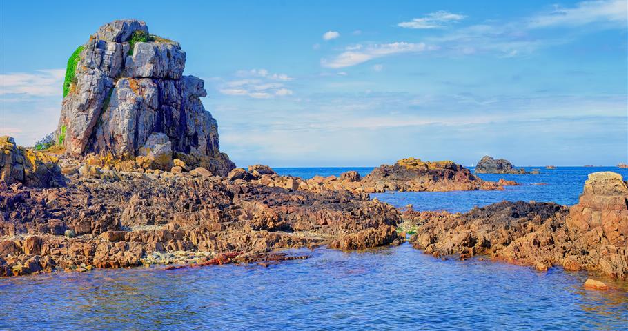 Granit Rose, proche du Village Perrosien, camping à Perros-Guirec.