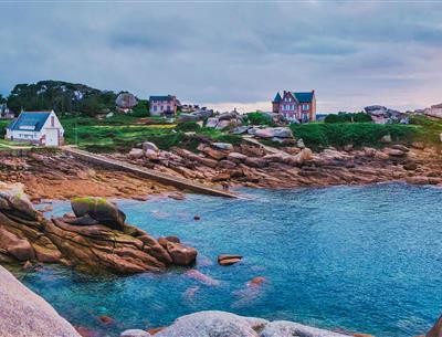 Granit Rose, proche du Village Perrosien, camping à Perros-Guirec.