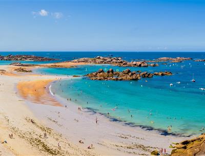Granit Rose, proche du Village Perrosien, camping à Perros-Guirec.