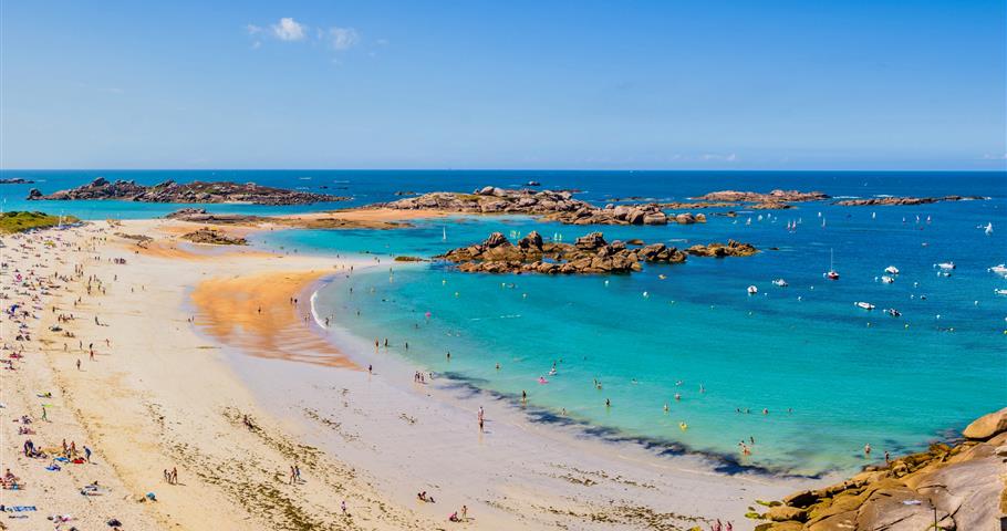 Granit Rose, proche du Village Perrosien, camping à Perros-Guirec.