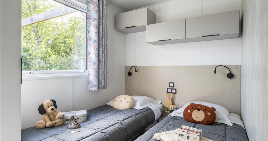 Cabane Perrosienne 3ch 6p à Perros Guirec au Village Perrosien Chambre enfants