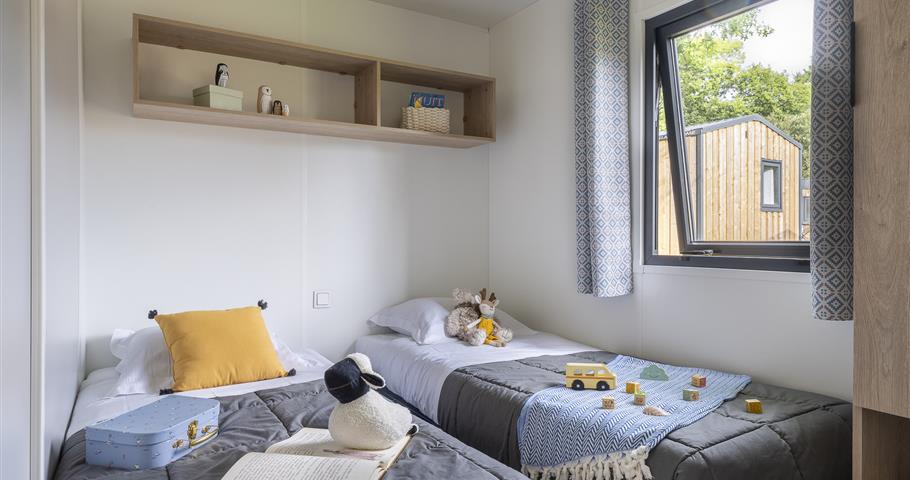 Confort 2ch 4p à Perros Guirec au Village Perrosien Bretagne - chambre enfants
